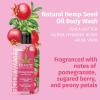 imageHempz Body Wash  Fragrance Free  Hydrating for Sensitive Skin Scented Exfoliating with Shea Butter Pure Hemp Seed Oil and Algae for Sensitive Skin  17 fl ozPomegranate