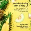 imageHempz Hydrating Bath and Body Oil for Women Sweet Pineapple ampamp Honey Melon  Conditioning Body Moisturizer with Natural Hemp Seed Oil  Premium Body Oils 676 fl oz