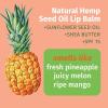 imageHempz SPF 15 Lip Balm Triple Moisture Ultra Hydrating Lip Care for Men or Women 44 ozSweet Pineapple Honeymelon Scent