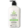imageHempz Original Natural Hemp Seed Oil Body Moisturizer with Shea Butter and Ginseng Original Scent Floral Banana 17 FlOz  Packaging may vary Floral and Banana