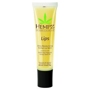 imageHEMPZ Herbal Ultra Moisturizing Lip Balm  Lip Treatment for Dry Cracked Lips Provides Hydration and Nourishment for Men and Women  Premium 100 Pure Natural Hemp Seed Oil  44 oz