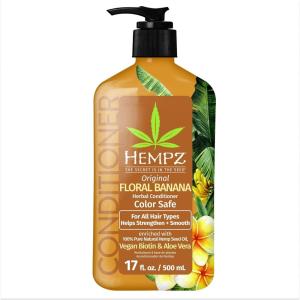 imageHempz Biotin Conditioner  Triple Moisture Fresh Citrus  Peach ampamp Grapefruit  For Growth ampamp Strengthening of Dry Damaged and Color Treated Hair Hydrating Softening Moisturizing  17 Fl OZBanana 17 Oz