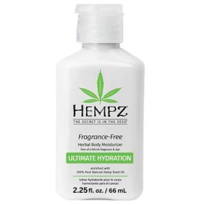 imageHempz Body Lotion  Fragrance Free Mini Daily Moisturizing Cream Shea Butter Aloe Body Moisturizer  Skin Care Products All Natural Hemp Seed Oil  Travel Size 225 Fl Oz