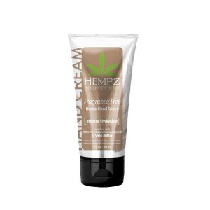 imageHempz Daily Moisturizing Fragrance Free Hand Cream for Dry Cracked Hands 3 Oz  Healing NonGreasy Crme for Women or Men with Dry or Sensitive Skin  Hydrating Shea Butter MoisturizerFragrance Free