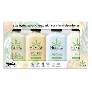 imageHempz Everyday Favorities 4Piece Mini Lotion Gift Set 225 oz