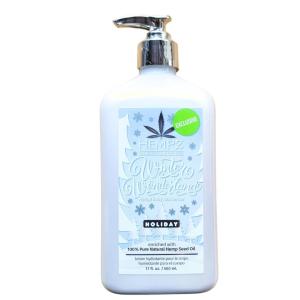 imageHempz Exotic Natural Herbal Body Moisturizer with Pure Hemp Seed Oil Green Tea and Asian Pear 225 Fluid Ounce  Nourishing Vegan Skin Lotion for Dryness and Flaking with Acai and Goji BerryWinter Wonderland