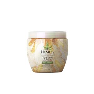 imageHempz Herbal Body Buff Fresh Fusions Citrine Crystal ampamp Quartz 7 oz  Natural Body Scrub with 100 Pure Hemp Seed Oil Shea Butter  Moisturizing Exfoliating Scrubs for Women  Body Care Products