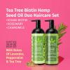 imageHEMPZ Hair Shampoo ampamp Conditioner Set  Grapefruit ampamp Peach Scent for Dry Damaged and Color Treated Hair Hydrating Softening Moisturizing with Biotin Duo Set 338 fl ozTea  Chamomile