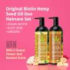 imageHEMPZ Hair Shampoo ampamp Conditioner Set  Grapefruit ampamp Peach Scent for Dry Damaged and Color Treated Hair Hydrating Softening Moisturizing with Biotin Duo Set 338 fl ozBanana