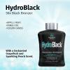 imageHEMPZ Hydroblack 50X Black Bronzer  Herbal Moisturizing Self Tanning Lotion for Tanning Beds Beach Sun 135 Fl OZ
