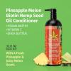 imageHempz Biotin Conditioner  Triple Moisture Fresh Citrus  Peach ampamp Grapefruit  For Growth ampamp Strengthening of Dry Damaged and Color Treated Hair Hydrating Softening Moisturizing  338 Fl OZPineapple Melon 338 Oz