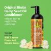 imageHempz Biotin Conditioner  Triple Moisture Fresh Citrus  Peach ampamp Grapefruit  For Growth ampamp Strengthening of Dry Damaged and Color Treated Hair Hydrating Softening Moisturizing  338 Fl OZBanana 338 Oz