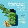 imageHempz Biotin Hair Conditioner  Tea Tree ampamp Chamomile  For Scalp Care Hair Growth ampamp Strengthening of Dry Damaged and Color Treated Hair Hydrating Softening Moisturizing  Travel Size 225 Fl OZTea  Chamomile