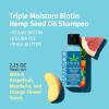 imageHempz Biotin Hair Shampoo  Triple Moisture Peach ampamp Grapefruit  For Growth ampamp Strengthening of Dry Damaged Hair  Travel Size 225 Fl OZPeach Grapefruit