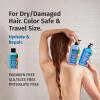 imageHempz Biotin Hair Shampoo  Triple Moisture Peach ampamp Grapefruit  For Growth ampamp Strengthening of Dry Damaged Hair  Travel Size 225 Fl OZPeach Grapefruit