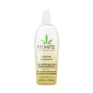 imageHEMPZ Triple Moisture Fresh Citrus Herbal Hydrating MultiPurpose Body Oil for Face or Body  Moisturizing Bath Shower or Shaving Oil for Dry or Sensitive Skin for Women ampamp Men 676 OzOriginal Floral Banana