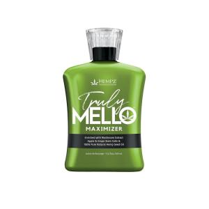 imageHEMPZ Truly Mello Max Dark Tan Intensifier with Tyrosine  Herbal Moisturizing Self Tanning Lotion for Tanning Beds Beach Sun 135 Fl OZ