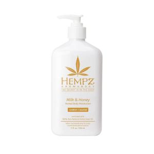 imageHempz Milk ampamp Honey Herbal Body Moisturizer with Jojoba Seed Cocoa Butter 17 oz  Fragranced Everyday Body Lotion with Agave Extract to Hydrate Sensitive Skin  Premium Skin Care Products17 Fl Oz Pack of 1