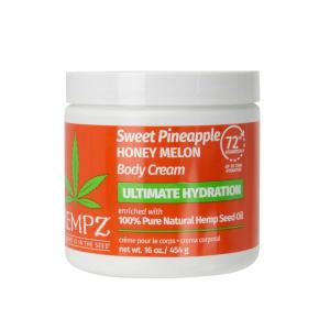imageHempz NEW Lux Body Cream Sweet Pineapple ampamp Honey Melon Herbal Ultra Hydrating 16 oz