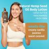 imageHEMPZ Vanilla Lux Herbal Body Moisturizer 17 oz NEW LOOK