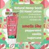imageHempz Crushed Peppermint Sugar Hydrating Hand Cream Travel Size Holiday Gift for Men and Women 3 oz