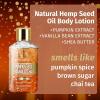 imageHempz Limited Edition Pumpkin Spice ampamp Vanilla Chai Herbal Body Lotion for men or women vegan and gluten free 17 ozPumpkin Spice  Vanilla Chai