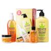 imageHempz Sweet Pineapple ampamp Honey Melon Gift Set Body Care Routine Body Lotion Bath Oil Body Wash ampamp Scrub