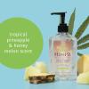 imageHempz Sweet Pineapple ampamp Honey Melon Moisturizing Herbal Hand Sanitizer 85 Fl OzPineapple