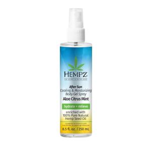 imageHEMPZ After Sun Cooling Aloe Vera Body Spray Vegan formula to Soothe and Hydrate Sunburn 85 oz