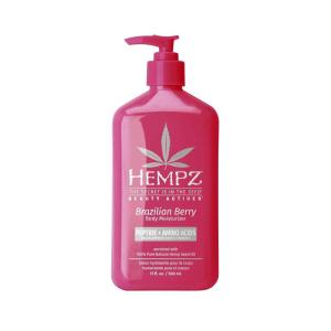 imageHempz Brazilian Berry Beauty Actives Lotion Hydrating Moisturizer for Body Hands and Feet 17 oz