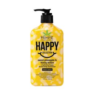 imageHempz Limited Edition Happy Hydrating Sweet Pineapple ampamp Honey Melon Herbal Body Moisturizer 17 ozPineapple  Melon