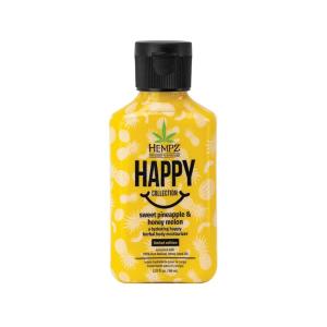 imageHempz Limited Edition Happy Hydrating Sweet Pineapple ampamp Honey Melon Herbal Body Moisturizer 17 ozPineapple