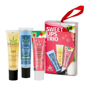imageHempz Limited Edition Pumpkin Spice ampamp Vanilla Chai Herbal Lip Balm 44 ozTriple Moisture  Original  and Crushed Peppermint