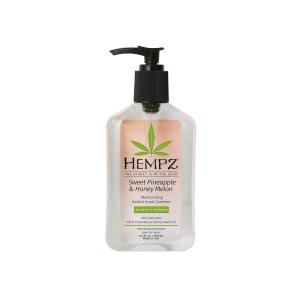 imageHempz Sweet Pineapple ampamp Honey Melon Moisturizing Herbal Hand Sanitizer 85 Fl OzPineapple