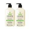 imageHempz Age Defying Body Moisturizer 17 Fl Oz 2 Pack Bundle  Daily Herbal Moisturizer Shea Butter AntiAging  Body Lotion Hemp Extract Lotion  Skin Care Products 100 Pure Organic Hemp Seed Oil