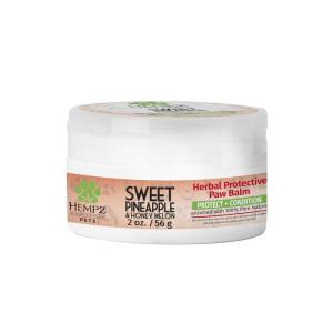 imageHempz Petz Dog Paw Balm Creamy Citrus Orange ampamp Red Raspberry Herbal Protective Balm 2 ozSweet Pineapple  Honey Melon