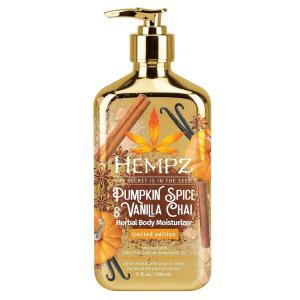 imageHempz Body Lotion Limited Edition  Pumpkin Spice ampamp Vanilla Chai Daily Moisturizing Cream Shea Butter Hand and Body Moisturizer  Hemp Lotion  Skin Care Products Hemp Seed Oil  17 oz17 Fl Oz Pack of 1