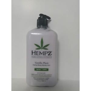 imageHempz Herbal Body Moisturizer Light Purple Vanilla Plum 17 Fluid Ounce