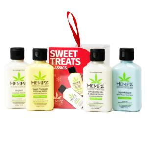 imageHempz Mini Sweet Treats  Beauty Actives Lotion Gift Set for Men and Women Body Moisturizer Travel EssentialsClassics