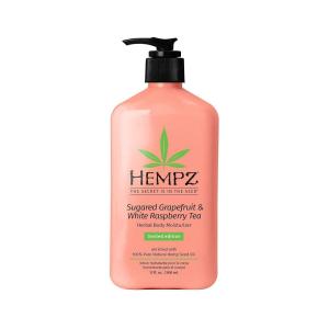 imageHempz Body Lotion  Sugared Grapefruit ampamp Raspberry Moisturizer Daily Moisturizing Cream Shea Butter Aloe Body Moisturizer  Skin Care Products Hemp Seed Oil  17 Fl Oz