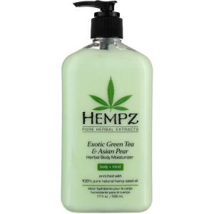 imageHempz Body Moisturizer Green Tea and Asian Pear 17 Ounce Pump 500ml Pack of 2