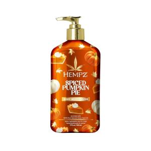 imageHempz Spiced Pumpkin Pie Body Moisturizer Body Lotion Fall Skin Care for Men ampamp Women Limited Edition 17 floz