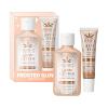 imageHempz Frosted Glow Kit Illuminating Mini Body Lotion and Shimmer Lip Gloss Duo Limited Edition Glitter Gift Set 225 oz and 44 oz