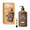 imageHempz Winter Hydration Vanilla Gift Set Body Loton and Lip Balm Duo Limited Edition 17 oz and 44 oz
