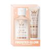 imageHempz Frosted Glow Kit Illuminating Mini Body Lotion and Shimmer Lip Gloss Duo Limited Edition Glitter Gift Set 225 oz and 44 oz