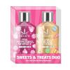 imageHempz Holiday Mini Lotion Gift Set Pink Peppermint ampamp Frosted Vanilla Sugar Cookie Moisturizer Sweets ampamp Treats Duo 225 oz