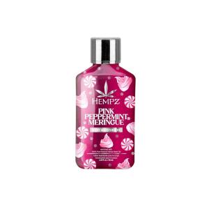 imageHempz Mini Pink Peppermint Meringue Body Moisturizer Body Lotion Fall Skin Care for Men ampamp Women Limited Edition 225 floz