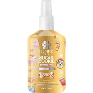 imageHempz Petz New Deodorizing Dog Spray Frosted Vanilla Sugar Cookie Pet Cologne Limited Edition 85 floz