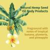 imageHempz Treat Yourself Floral Banana Herbal Moisturizing Body Wash 17 Oz Body Scrub 73 Oz ampamp Moisturizer 125 Oz Travel Bag  Festive Holiday Skin Care Gift Set for Women or Men with Dry