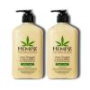 imageHempz Sweet Pineapple ampamp Honey Melon Moisturizing Skin Lotion Body Moisturizer with Jojoba Natural Extracts Vitamin A and E 17 oz 2 Pack Bundle